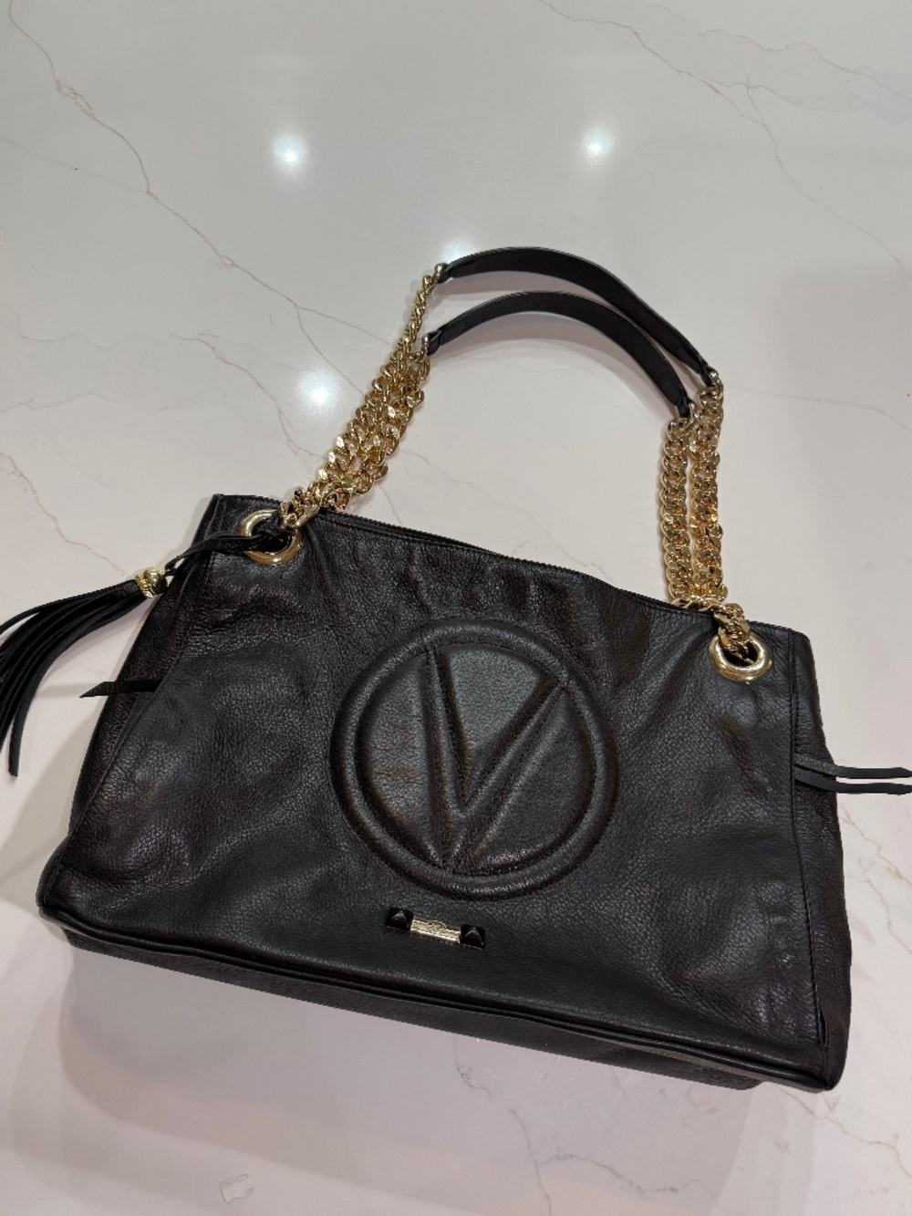 Valentino by Mario Valentino Leather Tote- original tags and dust bag